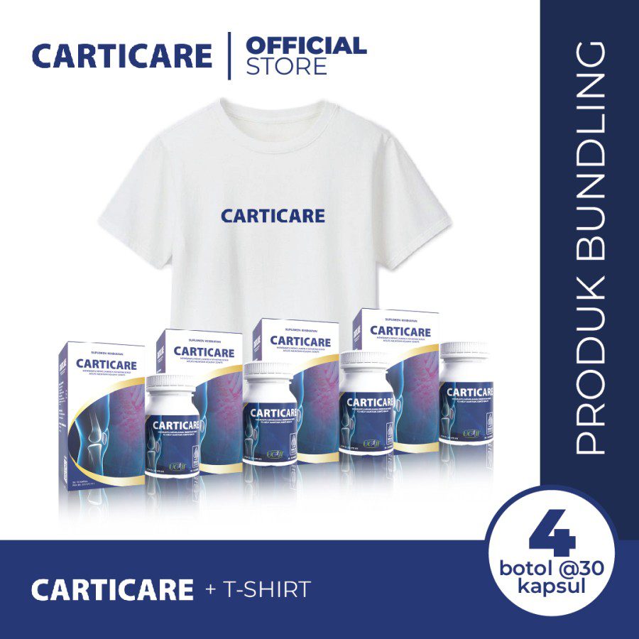 Carticare 4 Botol + T-Shirt Exclusive